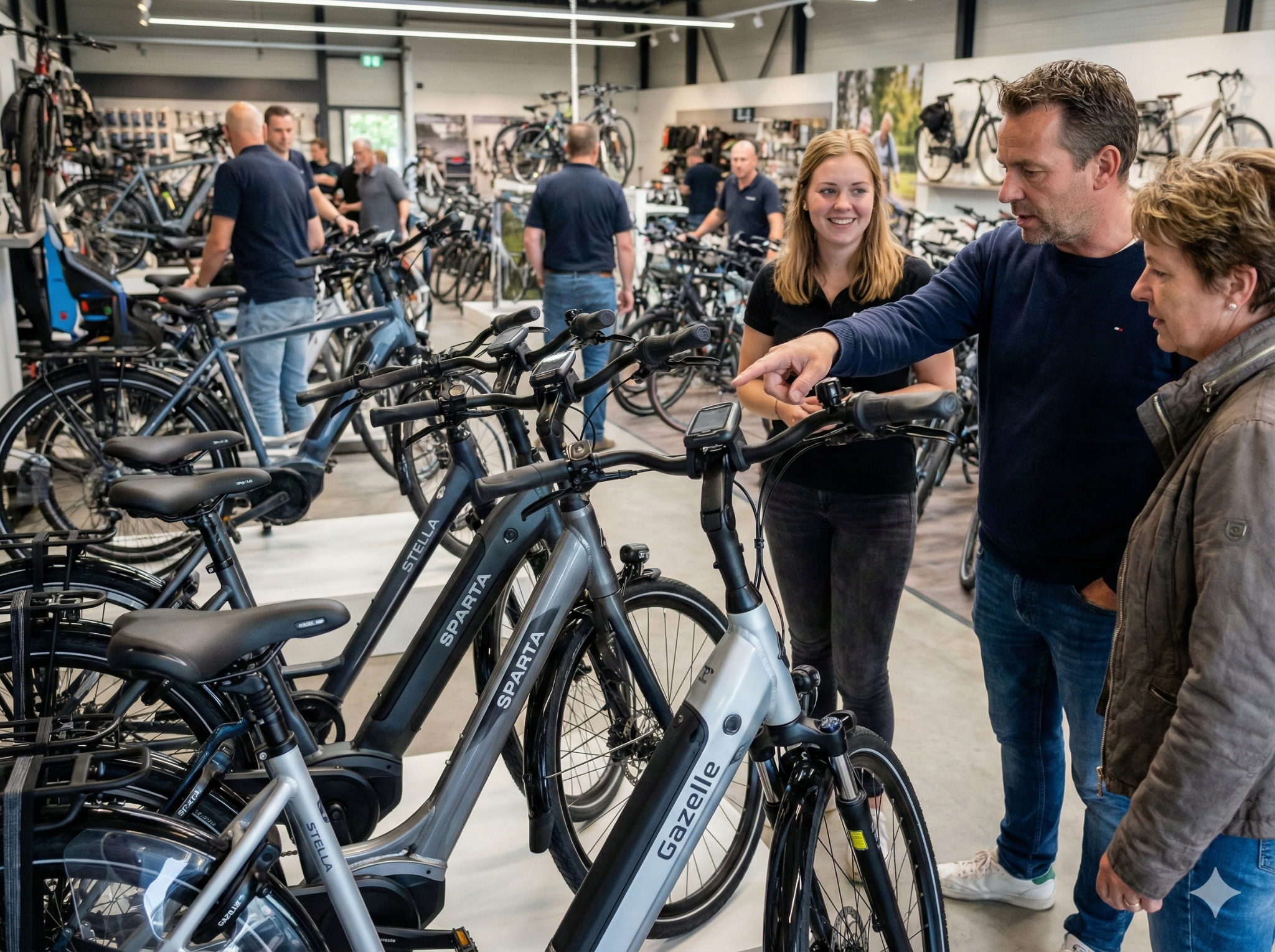 Veltora showroom — e-bikes van topmerken